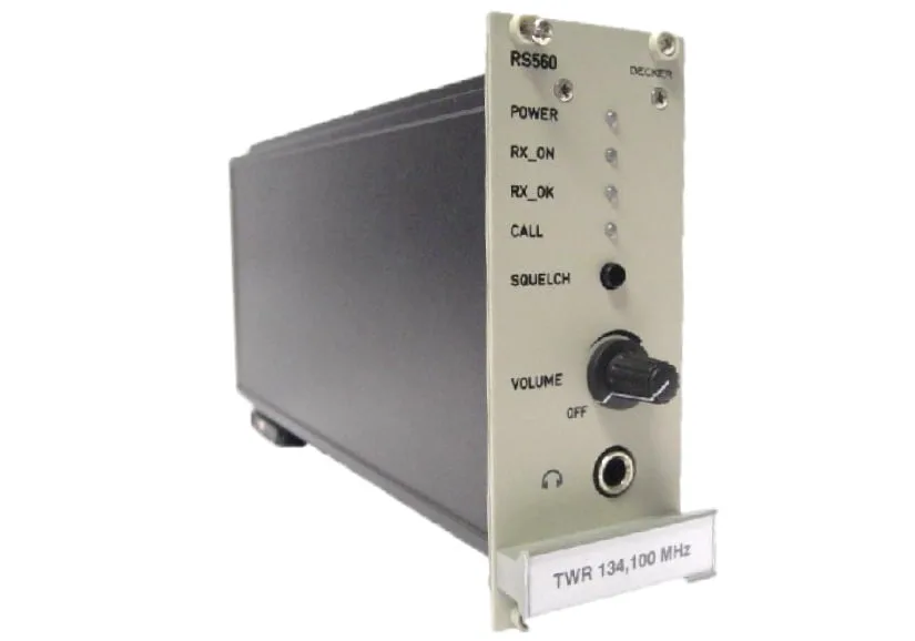 RS560 VHF-RECEIVER FOR GROUND TO AIR COMMUNICATION
