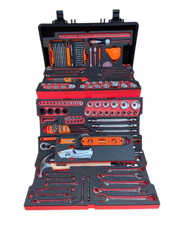 RBT601 – General Tool Set – Metric and Imperial (SAE / Standard) Kit – Includes 218 Tools